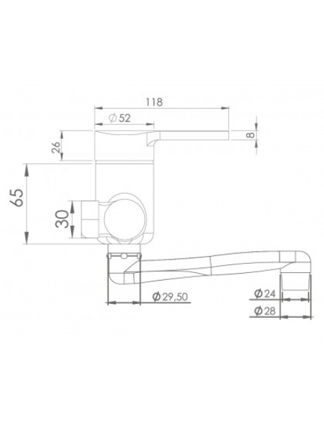 Truva Presto Mix Aplike 33637221 Lavabo Bataryası
