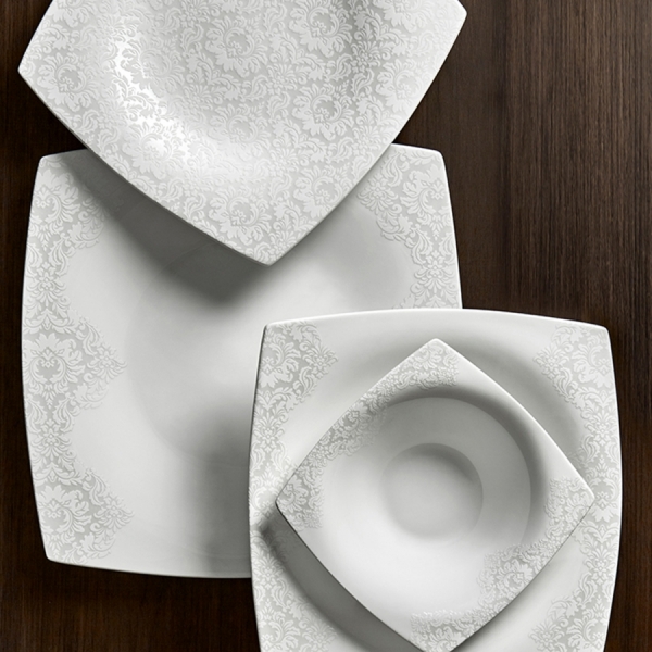 Karaca Fine Pearl Helen 62 Parça Yemek Takımı (62 Parça)