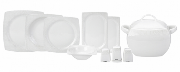Emsan Ela 60 Parça Yemek Takımı