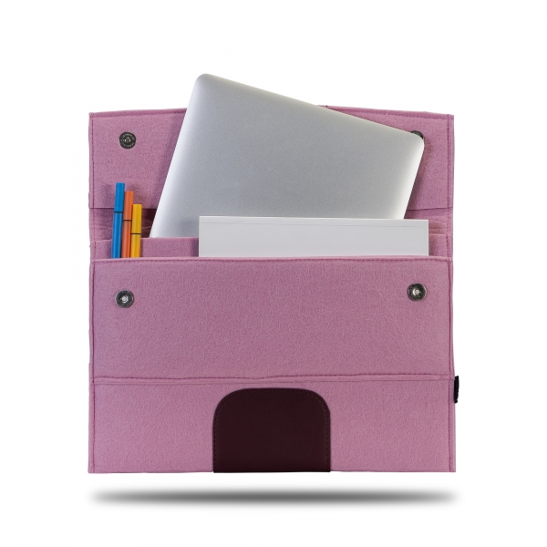 Classone S3606PB Avantgarde 14" Kılıf (Pembe / Bordo)
