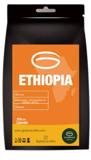 Globica Ethiopia Çekirdek Kahve 250 gr