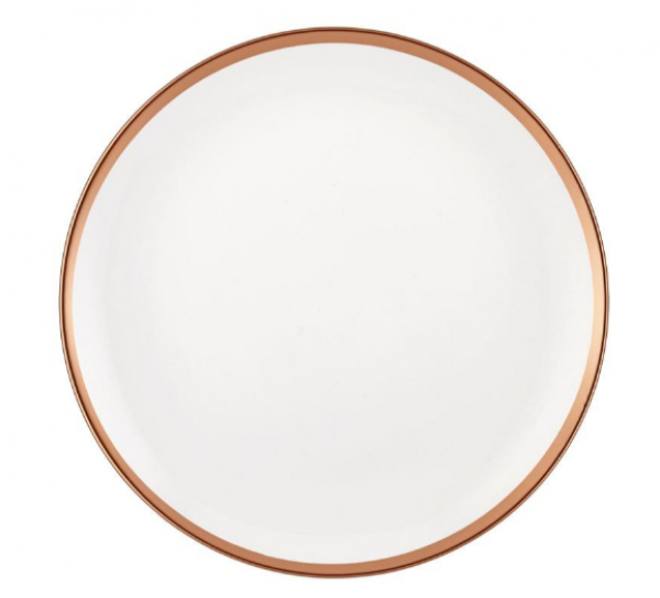 The Mia Halos Bakır 18 Parça Yemek Takımı (18 Parça)