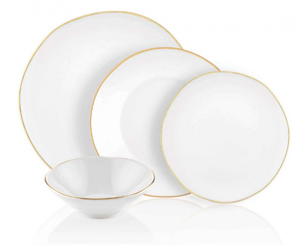The Mia Pure Gold 24 Parça Yemek Takımı