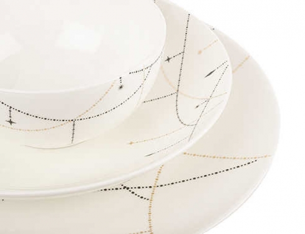 Tantitoni Bone China Necklace 61 Parça Yemek Takımı