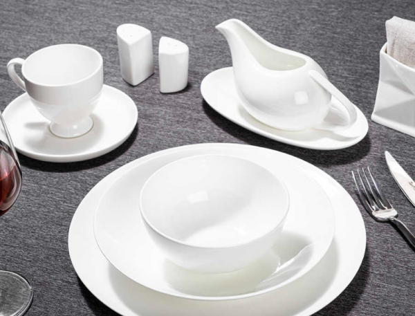 Tantitoni Bone China Smooth 85 Parça Yemek Takımı