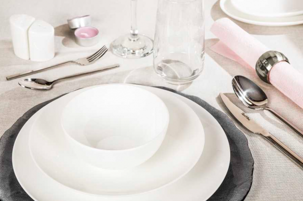 Tantitoni Bone China Smooth 85 Parça Yemek Takımı