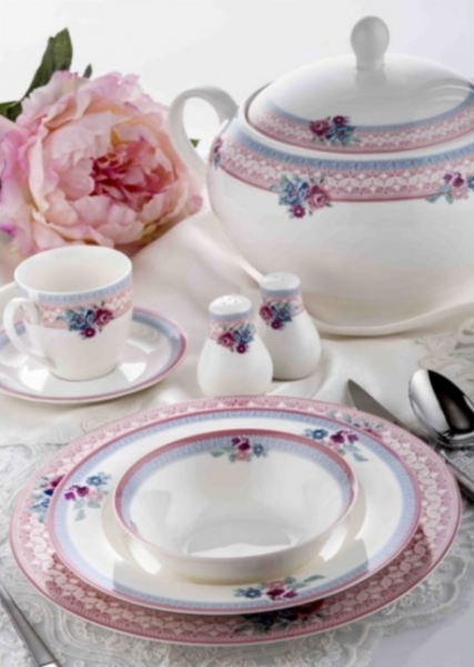 Taç Deluxe Victoria 86 Parça Yemek Takımı