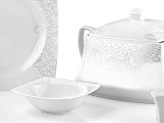 Taç Bella Elizya 60 Parça Yemek Takımı