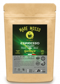 Mare Mosso Espresso Genova Çekirdek Kahve 250 gr