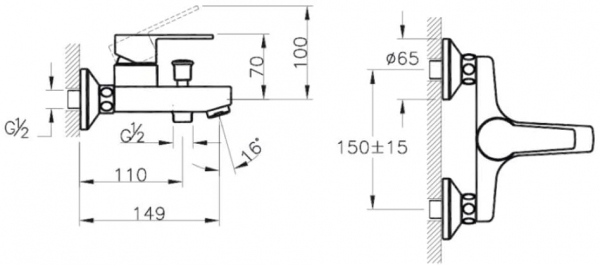 Punto Squa A42592 Banyo Bataryası