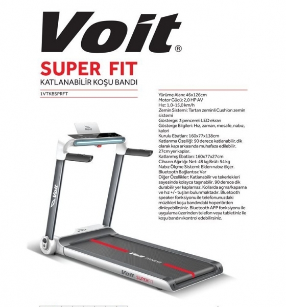 Voit Super Fit Koşu Bandı