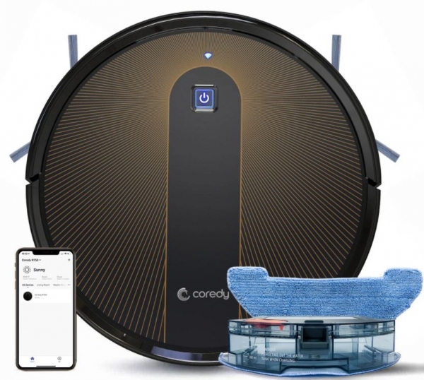 Coredy R750 Robot Süpürge+Mop