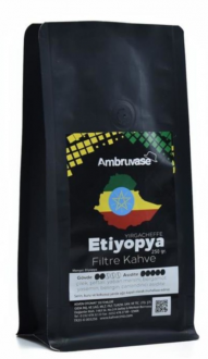 Cafe Ambruvase Etiyopya Yirgacheffe Filtre Kahve 250 gr