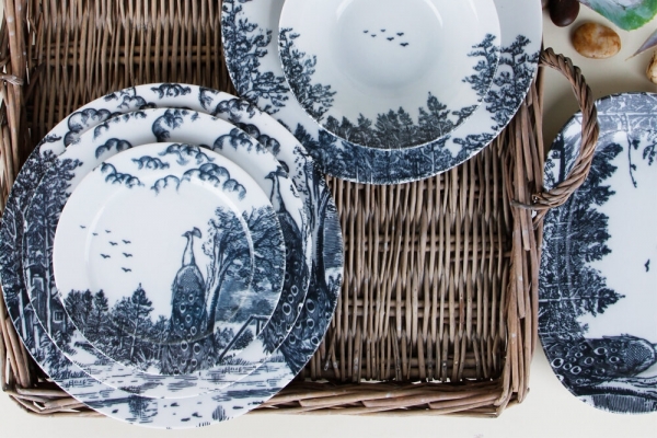 Porland Woods 24 Parça Yemek Takımı
