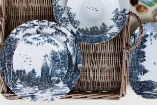 Porland Woods 24 Parça Yemek Takımı