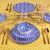 Jumbo Ikat 16 Parça Yemek Takımı