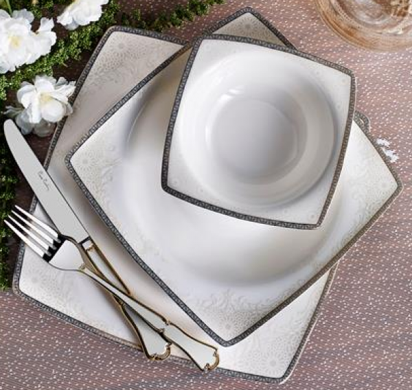 Pierre Cardin Dove 60 Parça Yemek Takımı