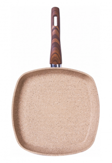 Karaca Brown Wood-Stone Bio Grill Granit 28 cm
