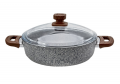 Emsan Woody Granit Karnıyarık Tenceresi 26 cm resim