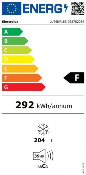 Electrolux LUT6NF18S Derin Dondurucu