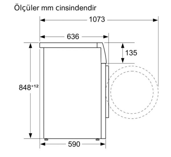 Bosch WNA254X0TR Çamaşır Makinesi