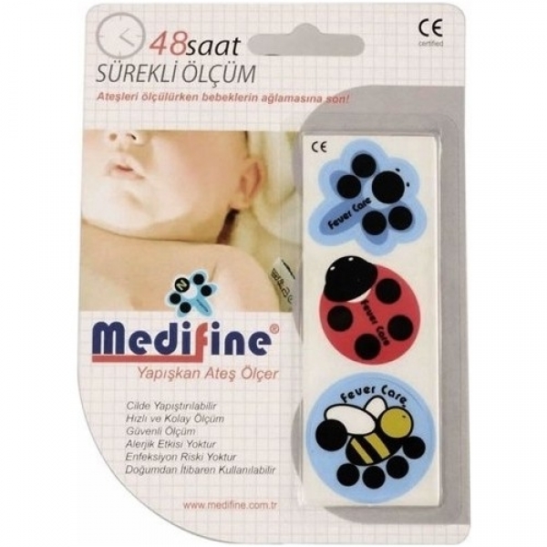 Medifine Yapışkanlı Etiket Ateş Ölçer