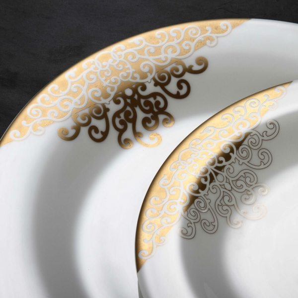 Bernardo Casbah Gold 76 Parça Yemek Takımı