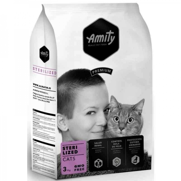 Amity Sterilised Tavuklu Yetişkin 1.5 kg Kedi Maması (1.5 kg)