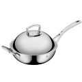 WMF Kapaklı Çelik Wok Tava 28 cm resim