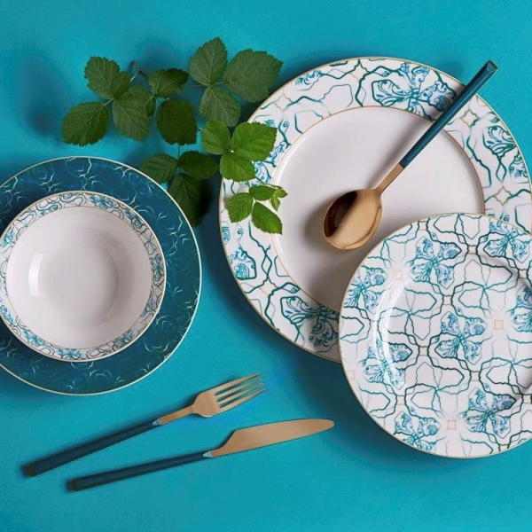 Neva Mentol Esintisi N2763 24 Parça Yemek Takımı