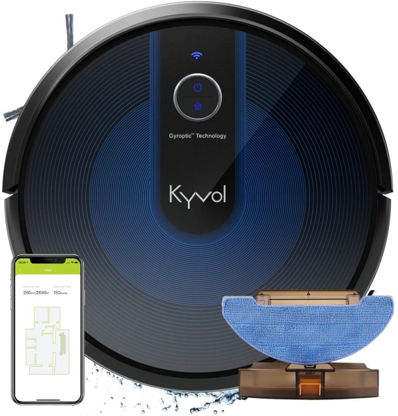 Kyvol Cybovac E31 Robot Süpürge+Mop (Islak Mop)