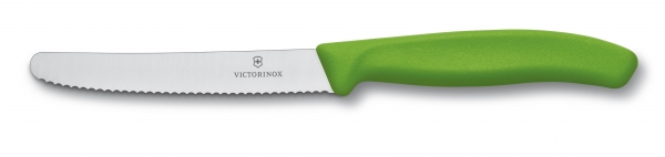 Victorinox Tırtıklı Domates Bıçağı 11 cm (Yeşil)