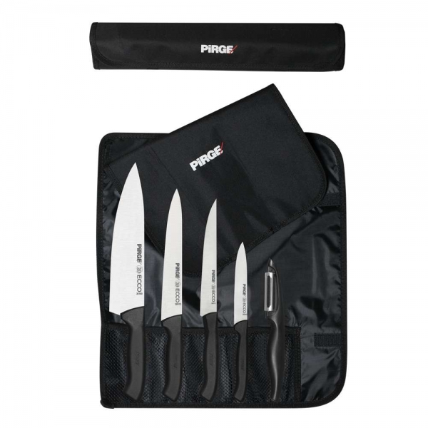 Pirge Ecco 38402 Çantalı Bıçak Seti 5 Parça