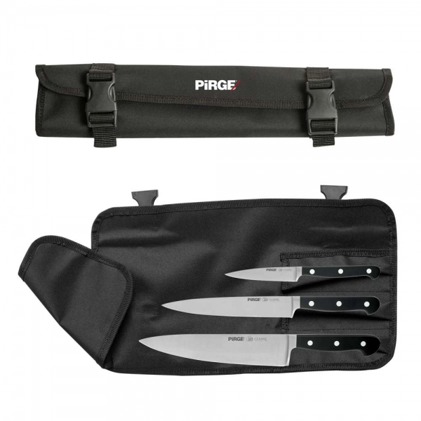 Pirge Classic 49100 Çantalı Bıçak Seti 3 Parça