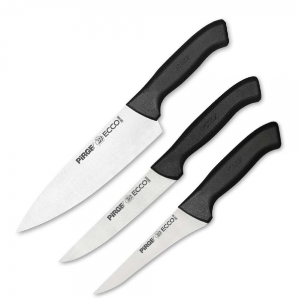 Pirge Ecco 35175 Şef Baba Bıçak Seti 3 Parça