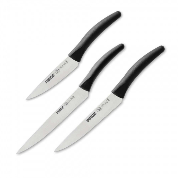 Pirge Deluxe 35122 Doğrama Bıçak Seti 3 Parça