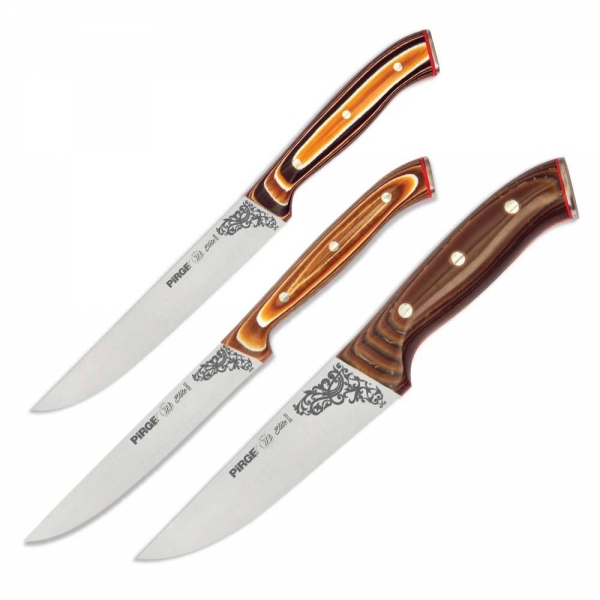Pirge 35127 Elite Mutfak Bıçak Bıçağı 3 Parça
