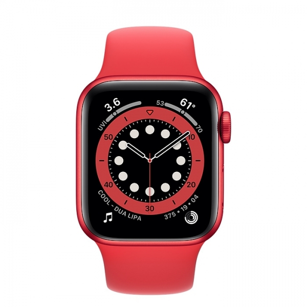 Apple Watch Series 6 (40mm) (Product)Red Alüminyum Kasa ve Spor Kordon Akıllı Saat