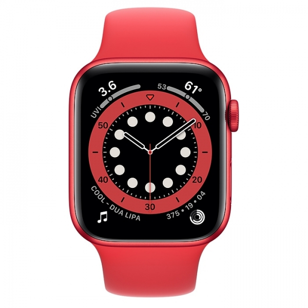 Apple Watch Series 6 (44mm) (Product)Red Alüminyum Kasa ve Spor Kordon Akıllı Saat