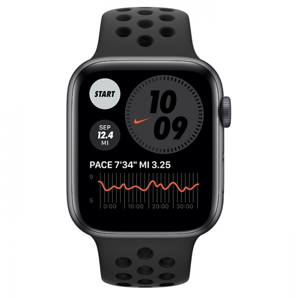 Apple Watch Nike Series 6 (44mm) Uzay Grisi Alüminyum Kasa ve Nike Spor Kordon Akıllı Saat