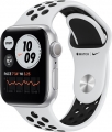 Apple Watch Nike Series 6 (40mm) Gümüş Rengi Alüminyum Kasa ve Nike Spor Kordon resim