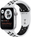 Apple Watch Nike Series 6 (44mm) Gümüş Rengi Alüminyum Kasa ve Nike Spor Kordon resim