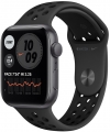 Apple Watch Nike SE (44mm) Uzay Grisi Alüminyum Kasa ve Nike Spor Kordon resim