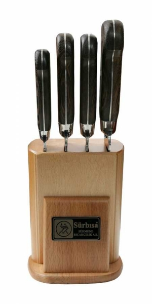 Sürbısa Sürbisa 61502-YM-N Standlı Bıçak Seti 5 Parça