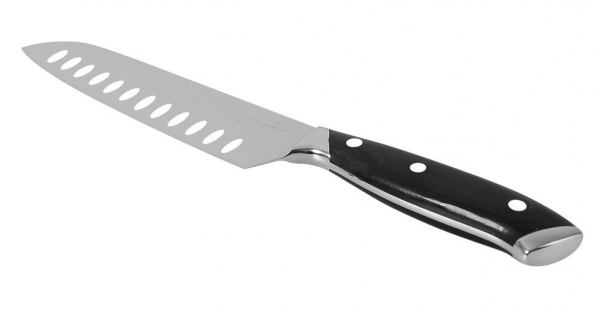 Porland Orkestra Siyah Santoku Bıçağı 32 cm
