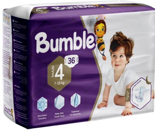 Bumble Baby 4 Beden Bebek Bezi