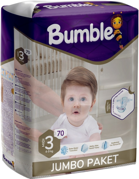 Bumble Baby 3 Beden Bebek Bezi