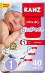 Kanz Ultra-Dry 1 Beden 40 Adet resim