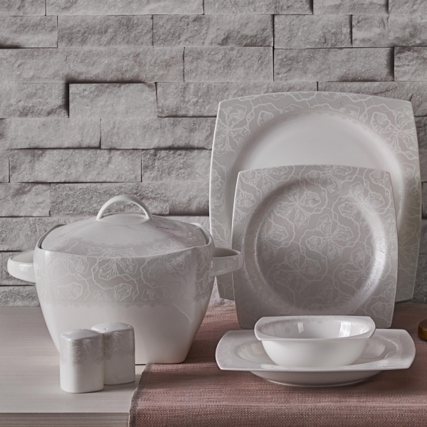 Neva Mentol Esinti Premium N2767 60 Parça Yemek Takımı