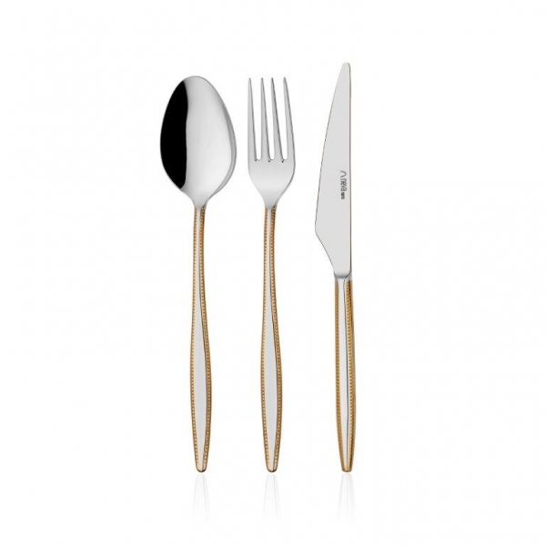 Neva N2793 Moonlight Gold 84 Parça Çatal Kaşık Bıçak Takımı